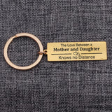 Mother Daughter Keychain: Love Knows No Distance