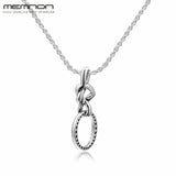 925 Silver Heart Necklace Women Jewelry Love Pendant Valentine's Day Gift 18"