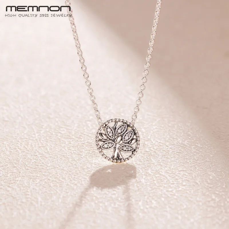 925 Silver Trees of Life Necklace for Women - Sterling-Silver-Jewelry
