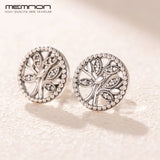 925 Sterling Silver Trees of Life Stud Earrings for Women