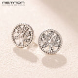 925 Sterling Silver Trees of Life Stud Earrings for Women