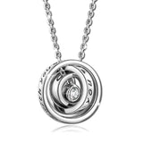 Mother's Crystal Pendant Necklace