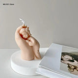 3D Mother's Hand Candle Molds for Aromatherapy Candles