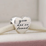 Mother's Love Collection - 925 Sterling Silver Charms for Bracelets & Necklaces