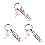 Flamingo Keychain Never Forget How Flamazing You Are Key Ring