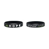 Motivational Silicone Rubber Wristbands Inspirational Bracelet