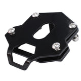 Motorcycle Kickstand Sidestand Stand Extension Enlarger Pad for 2022(Black)