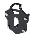 Motorcycle Kickstand Sidestand Stand Extension Enlarger Pad for 2022(Black)