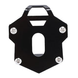 Motorcycle Kickstand Sidestand Stand Extension Enlarger Pad for 2022(Black)