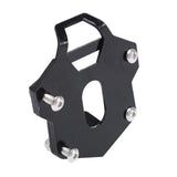 Motorcycle Kickstand Sidestand Stand Extension Enlarger Pad for 2022(Black)
