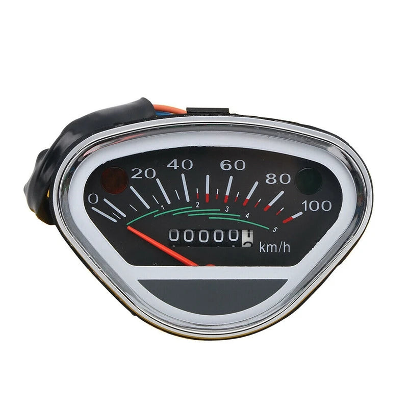 Motorcycle Speedometer 100Km/H Tachometer Odometer Instrument