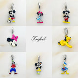Mouse Dog Duck Charms Pendant 925 Sterling Silver Jewelry Accessory