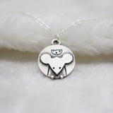 Tiny Mouse Necklace Animal Keepsake for Teens