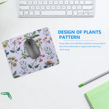 Desk Flower Mousepad Laptop Rubber Mat Non Skid Gaming Computer Decorative