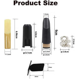 Clarinet Mouthpiece Kit w/ Ligature+Reed 2.5+Cap