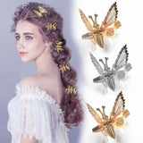 Girls' Metal Hairpin Fairy Hollow out Drop