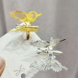 Girls' Metal Hairpin Fairy Hollow out Drop