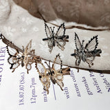 Girls' Metal Hairpin Fairy Hollow out Drop
