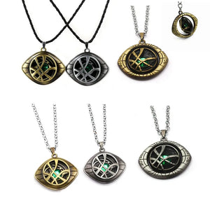 Eye of Agamotto Rotatable Pendant Necklace