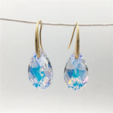 Angel Teardrop Hook Earrings Crystals From Austria Bijoux Jewelry For Women