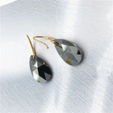 Angel Teardrop Hook Earrings Crystals From Austria Bijoux Jewelry For Women