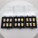 Heart Crown Clover Earring Lift Backs Hypoallergenic