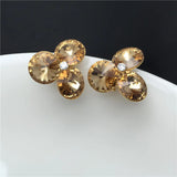 Clip On Earrings Gift Crystals From Austria