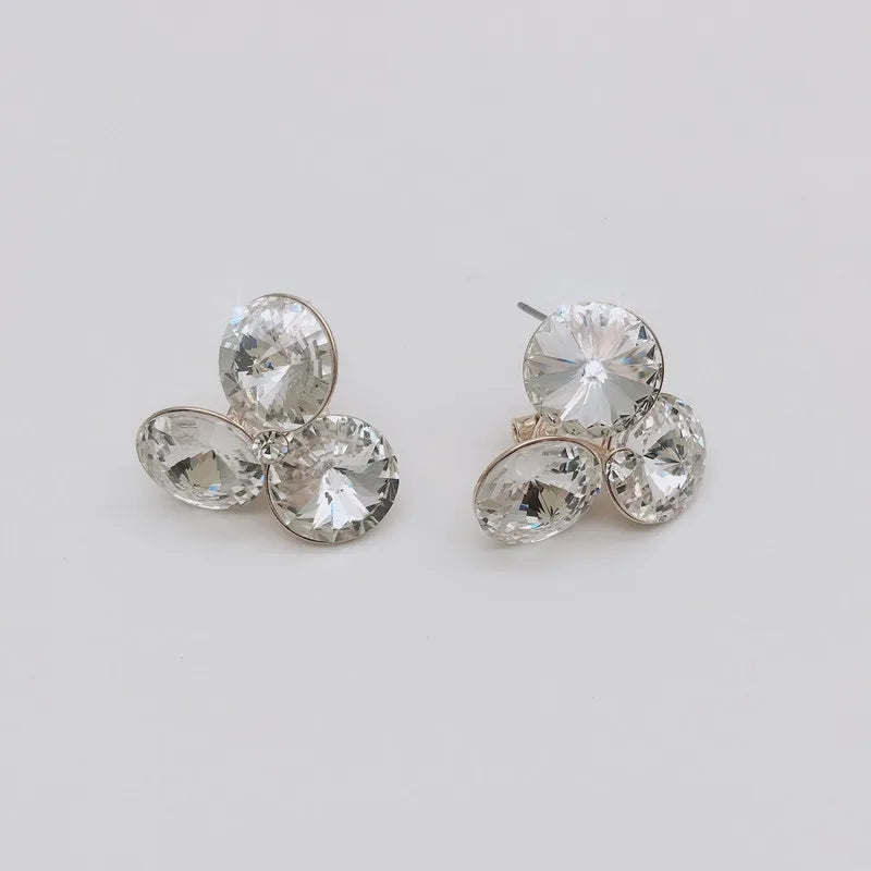 Clip On Earrings Gift Crystals From Austria