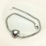 Rhinestone Chains Bracelet Triangle Stone Crystal Women Party