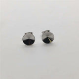 Rivoli Stud Earrings 925 Copper Settings 8-14mm