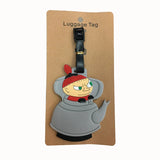 Mu Ming KeyChain Anime Luggage Tag PVC Cosplay Little My Pendant
