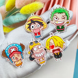 10PCS Anime Glitter Charms DIY Keychain Earring Jewelry Making