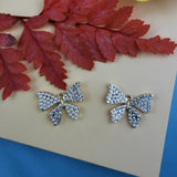 10PCS Pearl/Rhinestone Butterfly Charms Alloy Insect Pendants