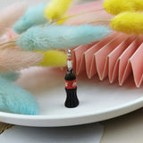 10Pcs 3D French Fries Cola Bottle Resin Food Charms For Jewelry Making