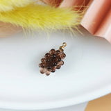 10pcs 3D Grapes Charms Jewelry Making Bunch Of Grapes Pendants DIY