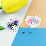 10pcs Cartoon Animal Charms DIY Jewelry Making Earring Keychain Pendant