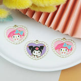 10pcs Cartoon Animal Charms DIY Jewelry Making Earring Keychain Pendant