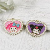 10pcs Cartoon Animal Charms DIY Jewelry Making Earring Keychain Pendant