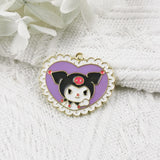 10pcs Cartoon Animal Charms DIY Jewelry Making Earring Keychain Pendant