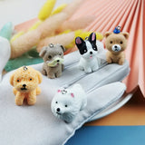 10pcs Dog Resin Charms Pendant for Jewelry Making DIY Earring Keychain