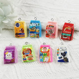 20pcs Pet Food Charms Dog Cat Pendants Resin DIY