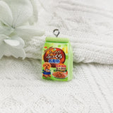 20pcs Pet Food Charms Dog Cat Pendants Resin DIY