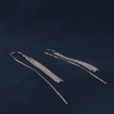 Chain Dangle Earrings for Women Chandelier Tassel Linear Threader Earring