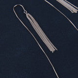 Chain Dangle Earrings for Women Chandelier Tassel Linear Threader Earring