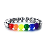 Charm Friendship Bracelet Bangle Elastic Rope Beads Jewelry
