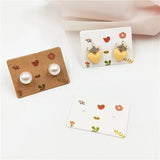 Jewelry Accessories Display Cards 200Pcs/Lot 3.5x2.5cm