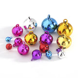 Mixed Size Copper Jingle Bells for DIY Christmas Decoration