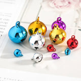 Mixed Size Copper Jingle Bells for DIY Christmas Decoration
