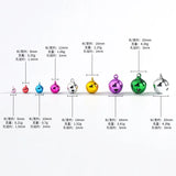 Mixed Size Copper Jingle Bells for DIY Christmas Decoration