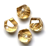 6mm 200pcs Faceted Crystal Glass Bead Spacer Round Beads for Jewelry Making